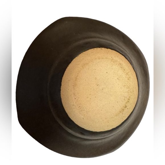 Vintage Japanese Modern Ikebana Stoneware Gray Signed Small Quality Vase EUC - Picture 8 of 12